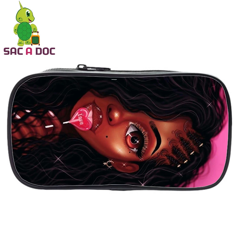 Travel Toiletry Make Up Black Girls Cosmetic Pouch Bag Handbag Purses Cosmetic Bag for Cosmetics Makeup Bag Girls School Case
Travel Toiletry Make Up Black Girls Cosmetic Pouch Bag Handbag Purses Cosmetic Bag for Cosmetics Makeup Bag Girls School Case