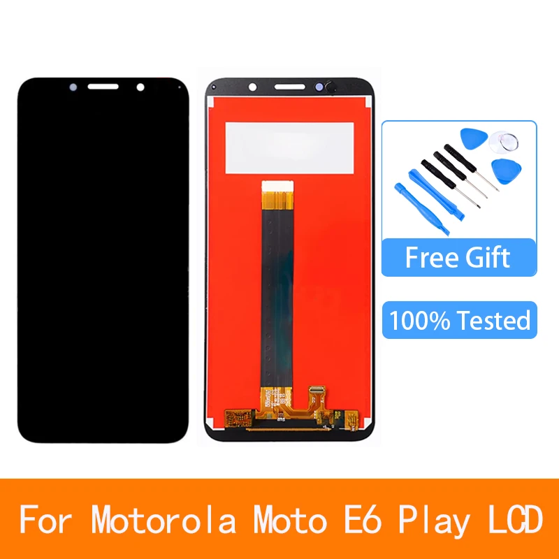 Для Motorola Moto E6 Play Lcd XT2029 дисплей сенсорный экран дигитайзер в сборе Замена с инструментами
Для Motorola Moto E6 Play Lcd XT2029 дисплей сенсорный экран дигитайзер в сборе Замена с инструментами