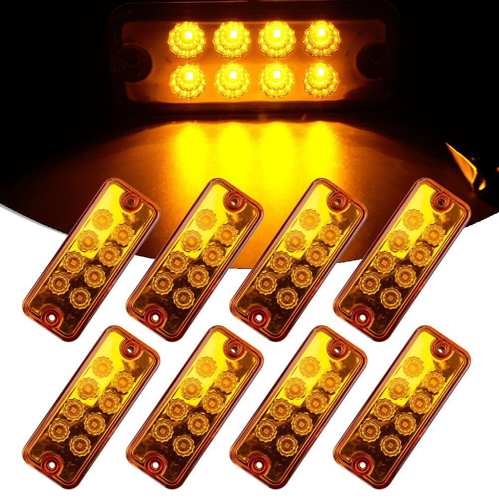 8x фонарь для внешней лампы автомобиля, предупреждающий задний фонарь, индикатор для автомобильного прицепа, водонепроницаемый фонарь для г...
8x фонарь для внешней лампы автомобиля, предупреждающий задний фонарь, индикатор для автомобильного прицепа, водонепроницаемый фонарь для г...