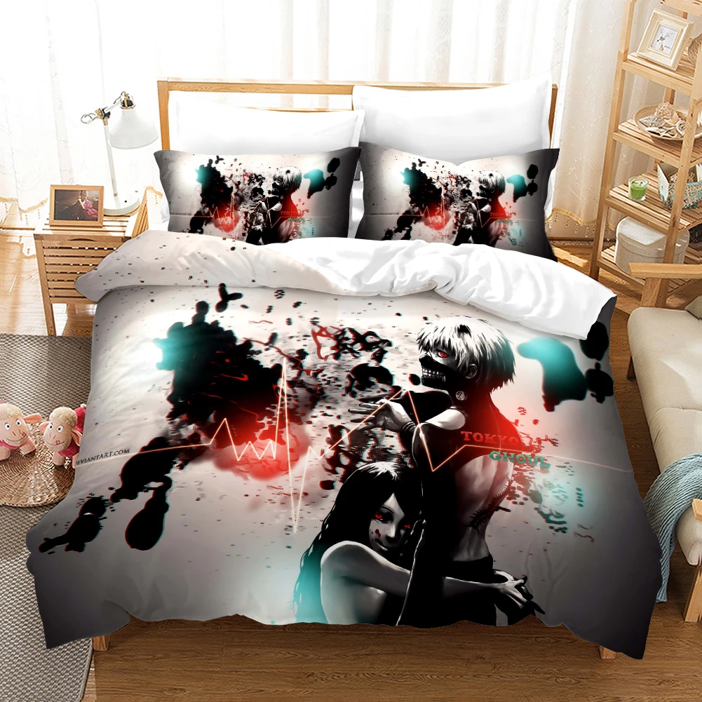 Tokyo Ghoul 3D Printed Bedding Set Duvet Cover KING Queen Full Twin Size for Bedroom Decor
Tokyo Ghoul 3D Printed Bedding Set Duvet Cover KING Queen Full Twin Size for Bedroom Decor