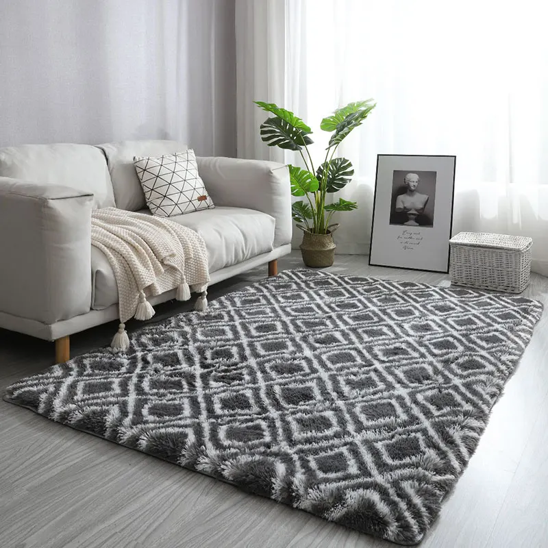 Bedroom carpet Nordic ins wind plush rug thickening encryption mat non-slip kitchen rug balcony bay window mat tie dyed carpet
Bedroom carpet Nordic ins wind plush rug thickening encryption mat non-slip kitchen rug balcony bay window mat tie dyed carpet