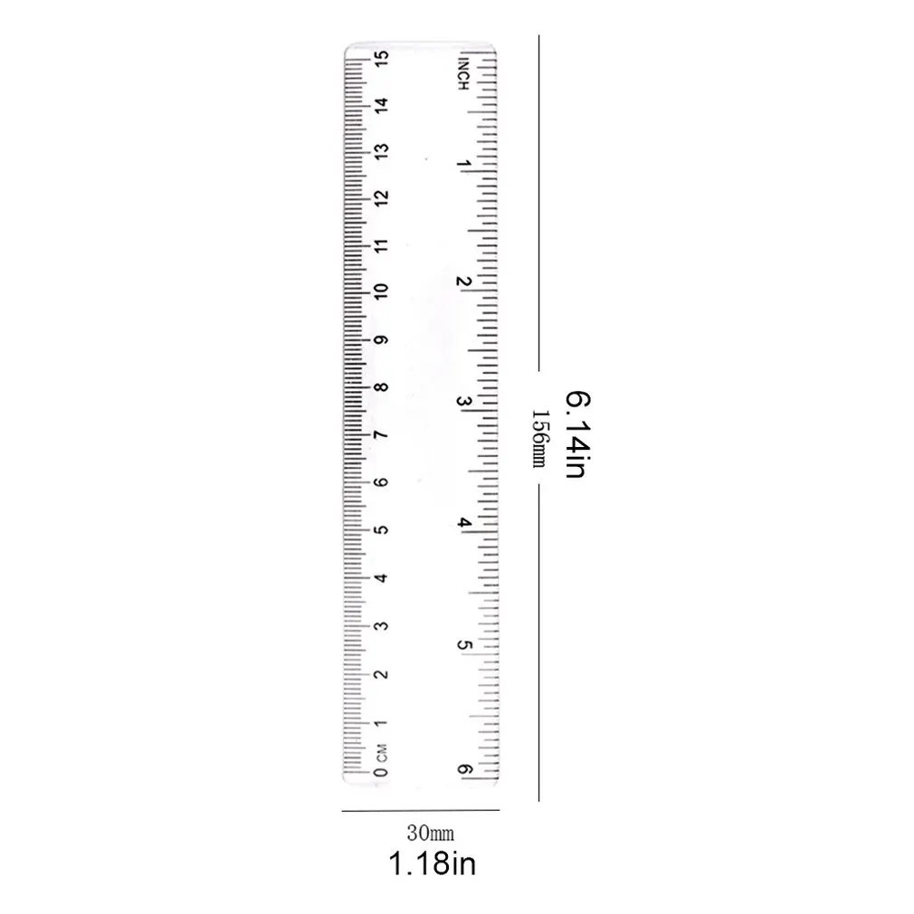 15Cm/20Cm/30Cm Plastic Ruler Advertising Ruler Transparent Student Ruler Student Ruler Measurement Too
15Cm/20Cm/30Cm Plastic Ruler Advertising Ruler Transparent Student Ruler Student Ruler Measurement Too