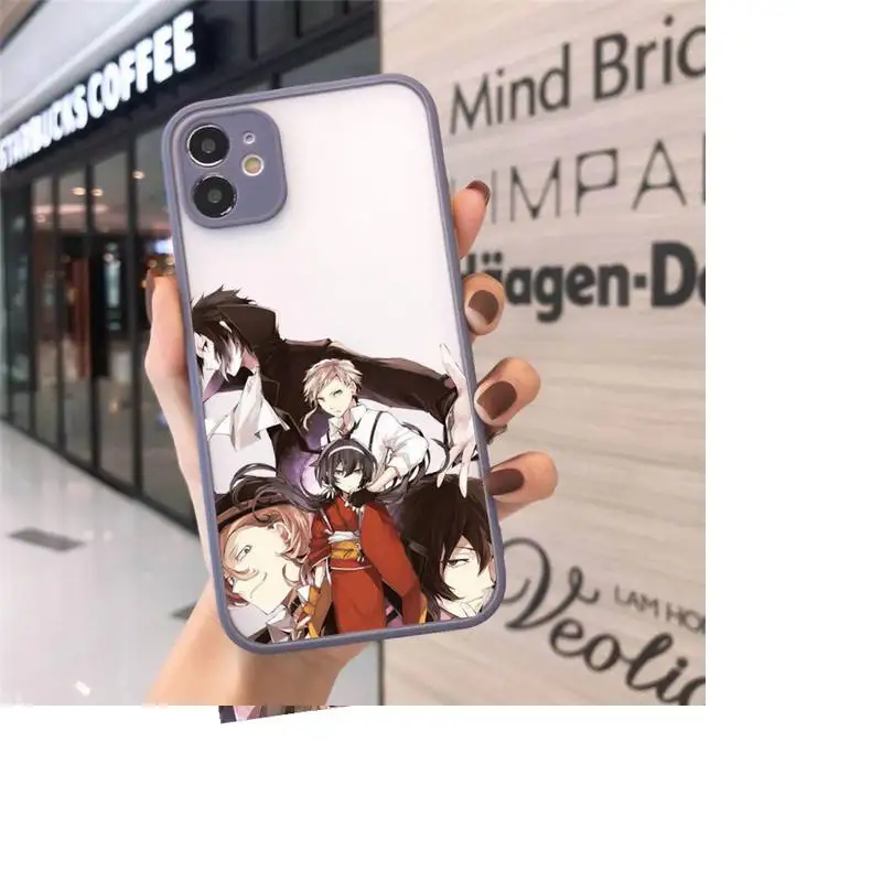 bungou stray dogs Japan anime Phone Cases matte transparent For iphone 7 8 11 12 plus mini x xs xr pro max cover
bungou stray dogs Japan anime Phone Cases matte transparent For iphone 7 8 11 12 plus mini x xs xr pro max cover