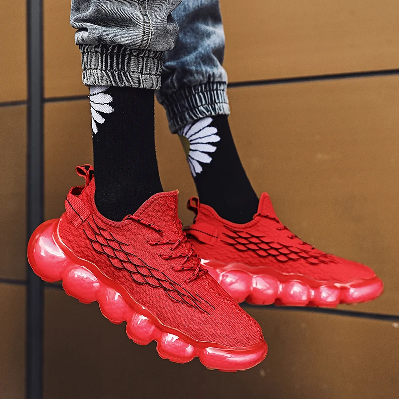 Men's Sneakers 2020 New Black Running Shoes for Men Net Red Cushioning Damping Breathable Outdoor Jogging Trainers Sport Shoes
Men's Sneakers 2020 New Black Running Shoes for Men Net Red Cushioning Damping Breathable Outdoor Jogging Trainers Sport Shoes