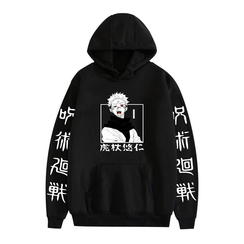Japan Manga Itadori Yuji Jujutsu Kaisen Anime Hoodies Men New Sweatshirts Harajuku Oversized Women Casual Long Sleeve Hoodies
Japan Manga Itadori Yuji Jujutsu Kaisen Anime Hoodies Men New Sweatshirts Harajuku Oversized Women Casual Long Sleeve Hoodies