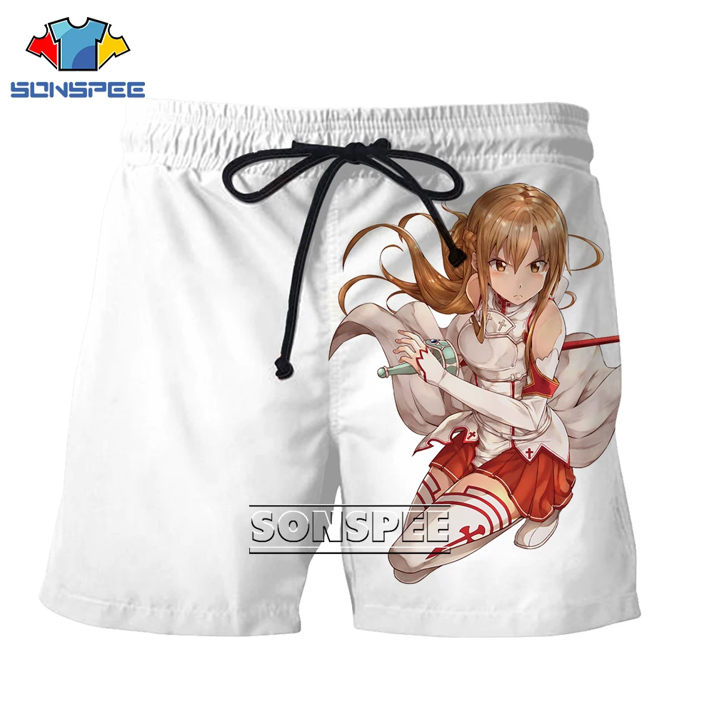 SONSPEE Sword Art Online Anime Fashion Summer New Harajuku Quick Drying Fashion Cool Streetwear Casual Beach Shorts Men Short
SONSPEE Sword Art Online Anime Fashion Summer New Harajuku Quick Drying Fashion Cool Streetwear Casual Beach Shorts Men Short