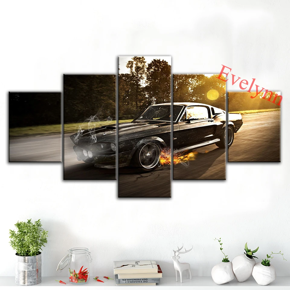Ford Mustang 5 Pieces Painting Posters And Prints Modern Canvas Hd Wall Art Modular Pictures Living Room Home Decor Frame Gifts
Ford Mustang 5 Pieces Painting Posters And Prints Modern Canvas Hd Wall Art Modular Pictures Living Room Home Decor Frame Gifts