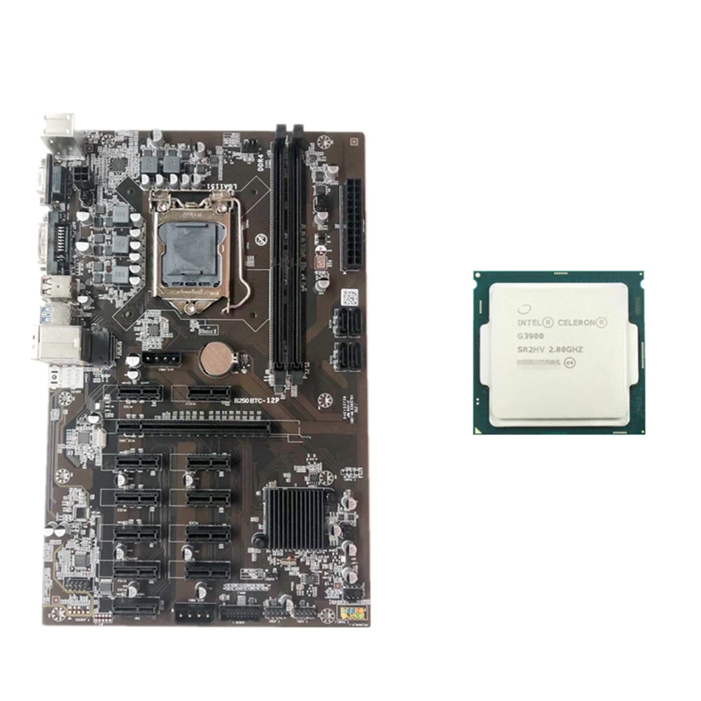 Комплект материнской платы B250 BTC G3900, комплект для майнинга PCI Express DDR4 DIMM с поддержкой LGA серии 1151 Gen 6/7
Комплект материнской платы B250 BTC G3900, комплект для майнинга PCI Express DDR4 DIMM с поддержкой LGA серии 1151 Gen 6/7