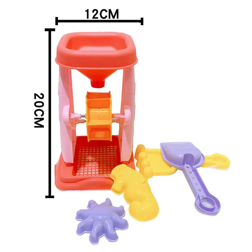 5Pcs Summer Outdoor Beach Hourglass Shovel Rake Sands Mold Kid Water Sand Dune Tool Play Toy Set Children Gift
5Pcs Summer Outdoor Beach Hourglass Shovel Rake Sands Mold Kid Water Sand Dune Tool Play Toy Set Children Gift