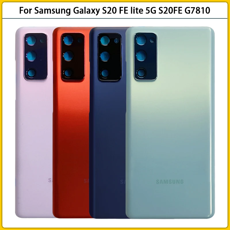 10PCS New For Samsung Galaxy S20 FE lite 5G S20FE G7810 Battery Back Cover 3D Glass Panel Rear Door Housing Case Replacement
10PCS New For Samsung Galaxy S20 FE lite 5G S20FE G7810 Battery Back Cover 3D Glass Panel Rear Door Housing Case Replacement