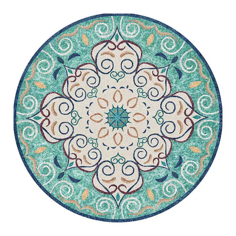 Bohemian style psychedelic art print non-slip round rug floor mat bedroom living room home decoration
Bohemian style psychedelic art print non-slip round rug floor mat bedroom living room home decoration