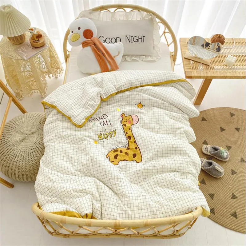 Cotton Children Sleeping Quilt Blanket With Emborider Kids Conditioner Room Nap Blanket Four Season Warm Baby Quilt Blanket
Cotton Children Sleeping Quilt Blanket With Emborider Kids Conditioner Room Nap Blanket Four Season Warm Baby Quilt Blanket