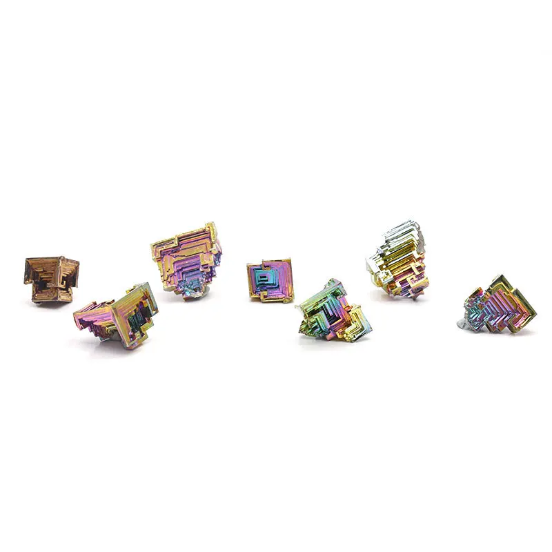 2-3cm Natural Bismuth Crystal Belongs to Color Metal Crystal Mineral Crystal Individual Decoration
2-3cm Natural Bismuth Crystal Belongs to Color Metal Crystal Mineral Crystal Individual Decoration
