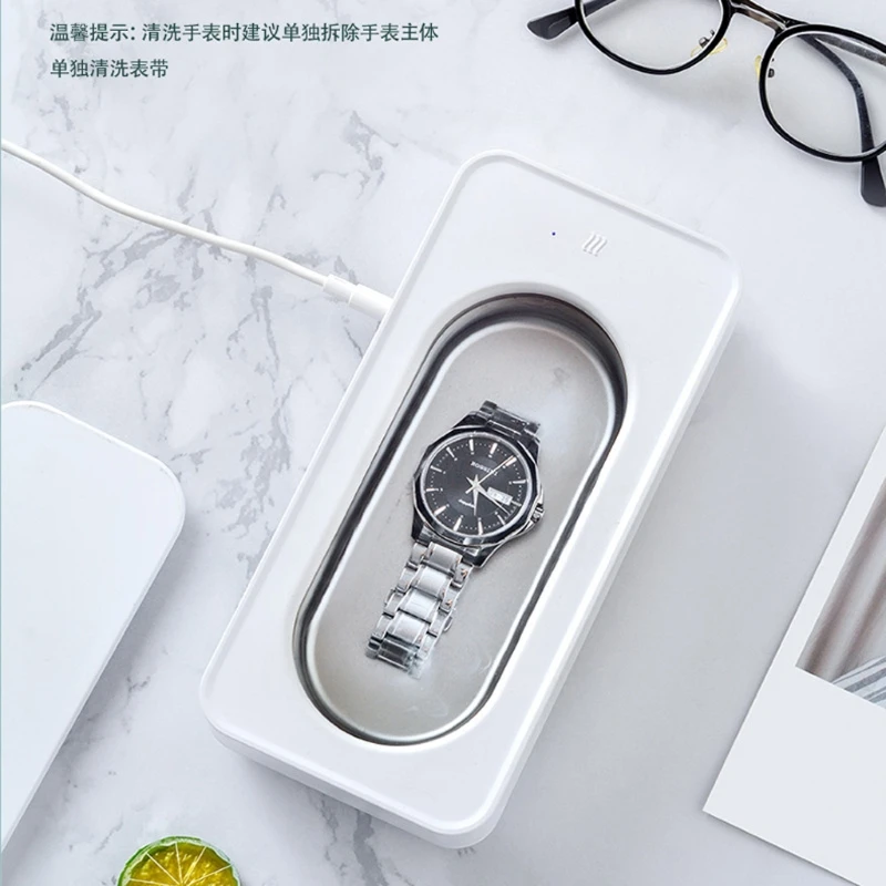 Ultrasonic Jewelry Cleaner Professional Ultrasonic Cleaner Machine for Cleaning Silver Jewelry Eyeglasses Rings Watches U1JE
Ultrasonic Jewelry Cleaner Professional Ultrasonic Cleaner Machine for Cleaning Silver Jewelry Eyeglasses Rings Watches U1JE