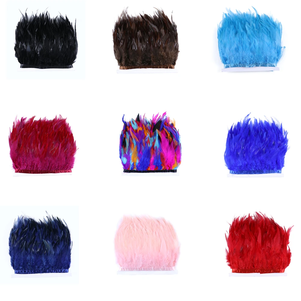 1 meter Dyed Rooster Saddle Feathers Trim 8-12cm Clothing Dress Ribbon Sewing feathers Decoration for crafts Wholesale
1 meter Dyed Rooster Saddle Feathers Trim 8-12cm Clothing Dress Ribbon Sewing feathers Decoration for crafts Wholesale
