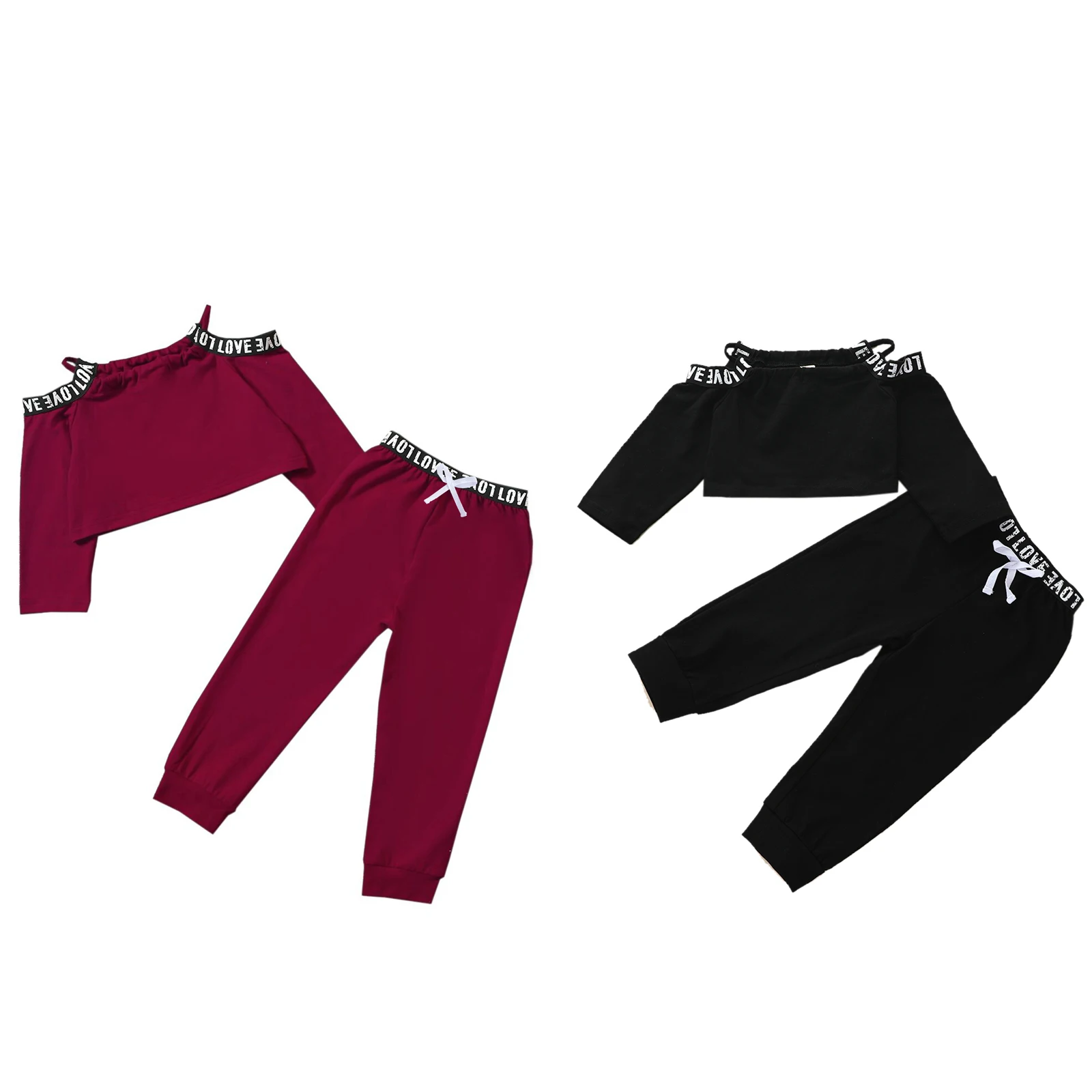 Повседневная одежда из двух предметов для маленьких девочек, повседневный комплект из топа с открытыми плечами и принтом букв и брюк с элас...
Повседневная одежда из двух предметов для маленьких девочек, повседневный комплект из топа с открытыми плечами и принтом букв и брюк с элас...