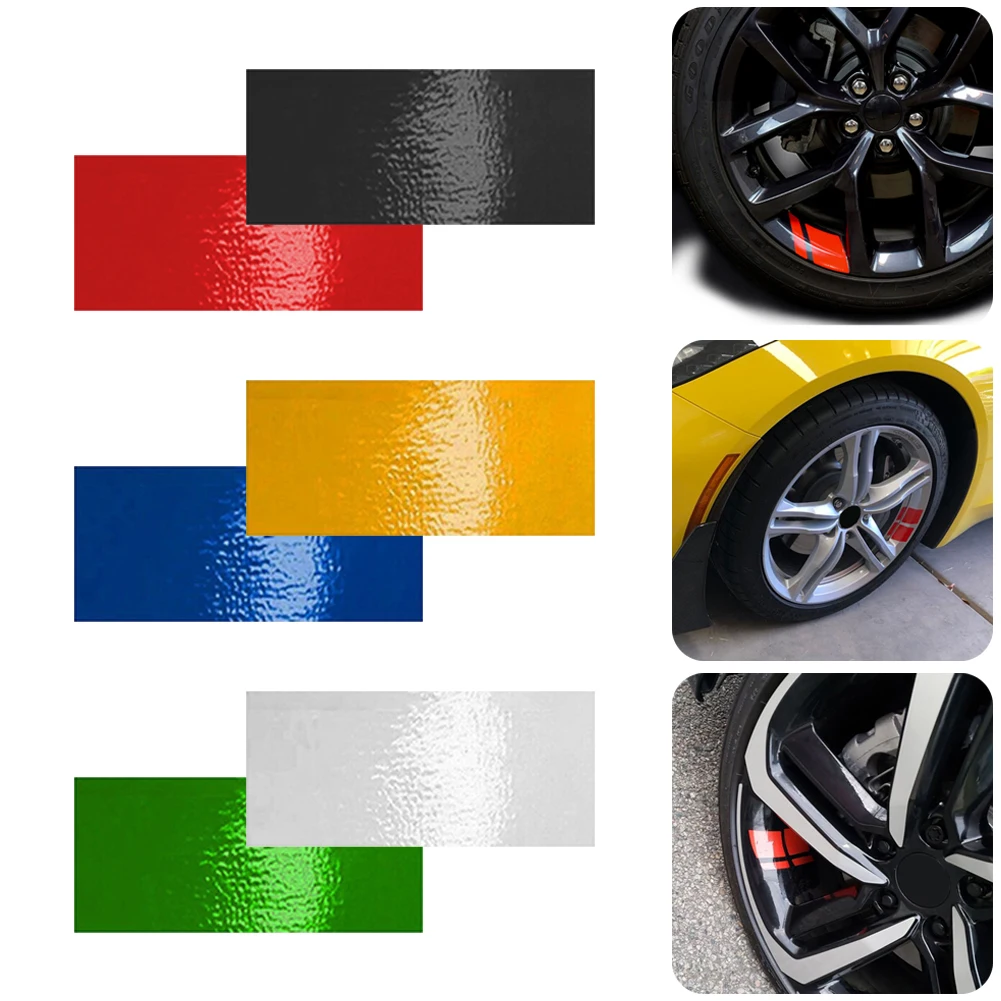 6PCS New SPORT Reflective Car Wheel Rim Decals Stripe Racing Wheel Rim Stickers For Size 18"-21" Wheels Car Accessories
6PCS New SPORT Reflective Car Wheel Rim Decals Stripe Racing Wheel Rim Stickers For Size 18"-21" Wheels Car Accessories