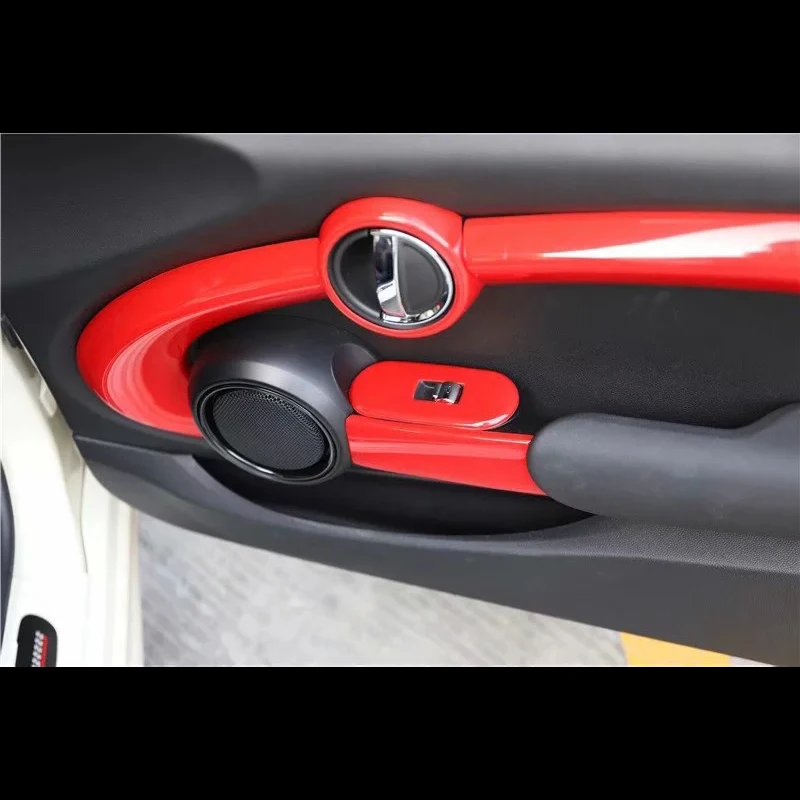 Для MINI Cooper F55 F56 One 3 двери 2014-2021 2 шт. углеродное волокно ABS Автомобильная боковая