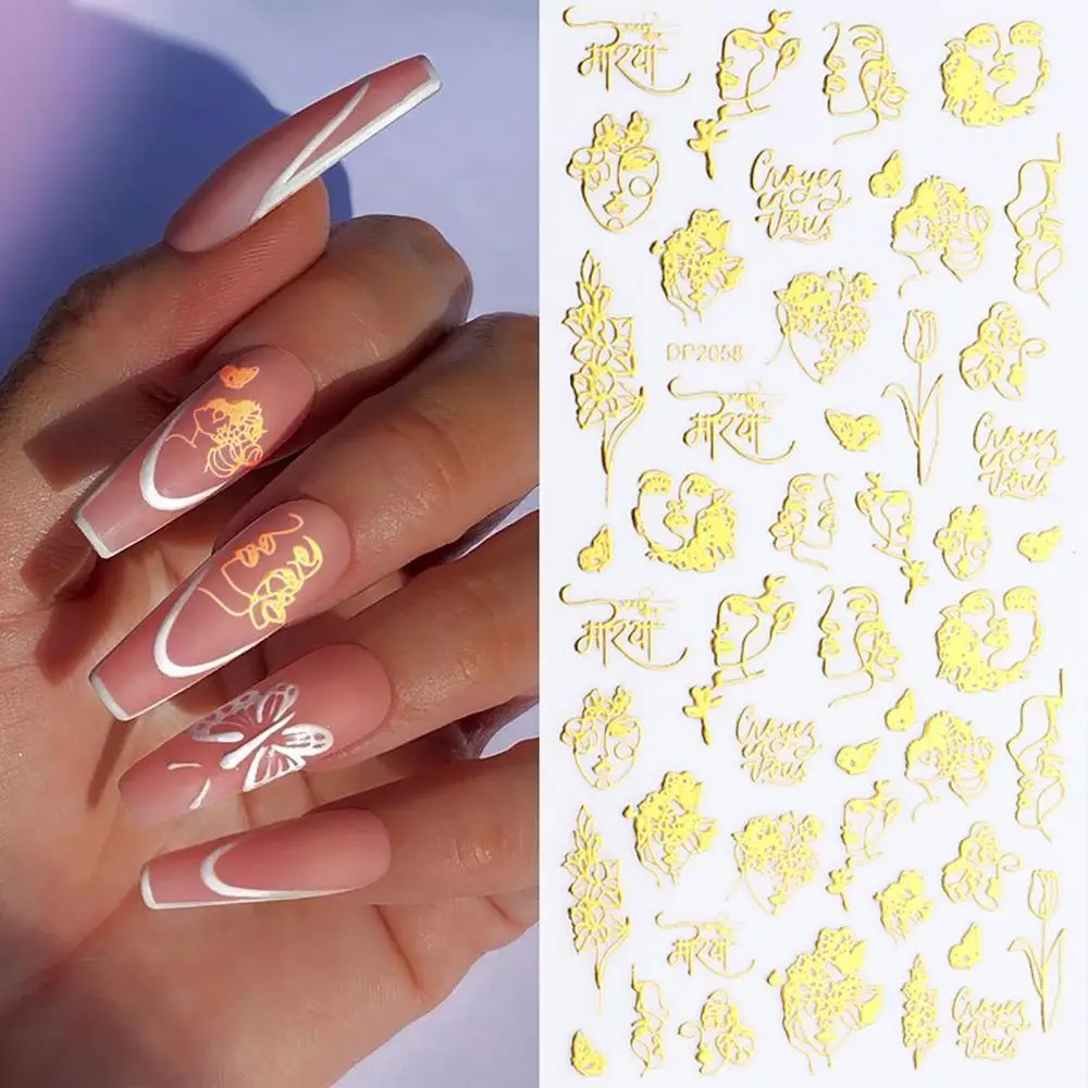 Наклейки на ногти в виде снежинок/кленовых листьев, 2 шт. 
Наклейки на ногти в виде снежинок/кленовых листьев, 2 шт.