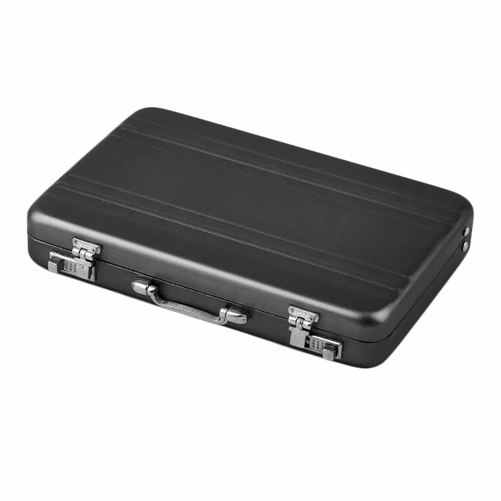 Multifunction Business Card Credit Card Holder Men High Capacity Automatic Aluminium Alloy Card Box Mini Wallet Slim Coin Purse
Multifunction Business Card Credit Card Holder Men High Capacity Automatic Aluminium Alloy Card Box Mini Wallet Slim Coin Purse