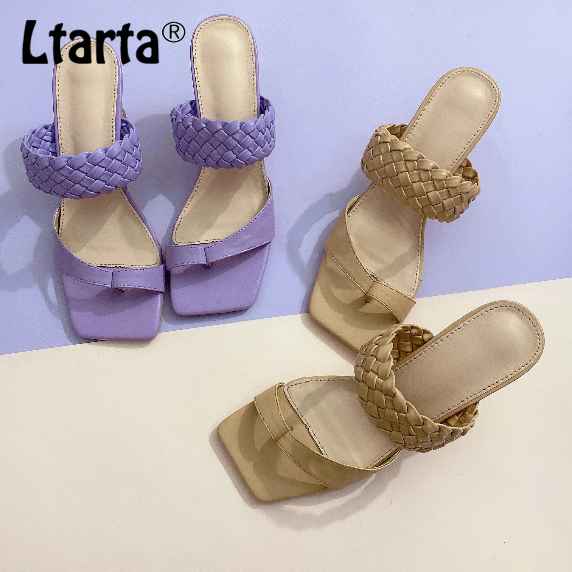 LTARTA Fashion Sandals Women Summer Flip-flops Versatile Mid-heel Sandals And Slippers Personality Design Large Size CGB
LTARTA Fashion Sandals Women Summer Flip-flops Versatile Mid-heel Sandals And Slippers Personality Design Large Size CGB