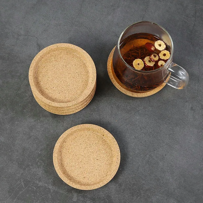 1PC Cup Mat Stain Resistant Cork Coaster Absorbent Drink Coaster Decorative Round Coaster Insulated Cork Bottom For Kitchen
1PC Cup Mat Stain Resistant Cork Coaster Absorbent Drink Coaster Decorative Round Coaster Insulated Cork Bottom For Kitchen
