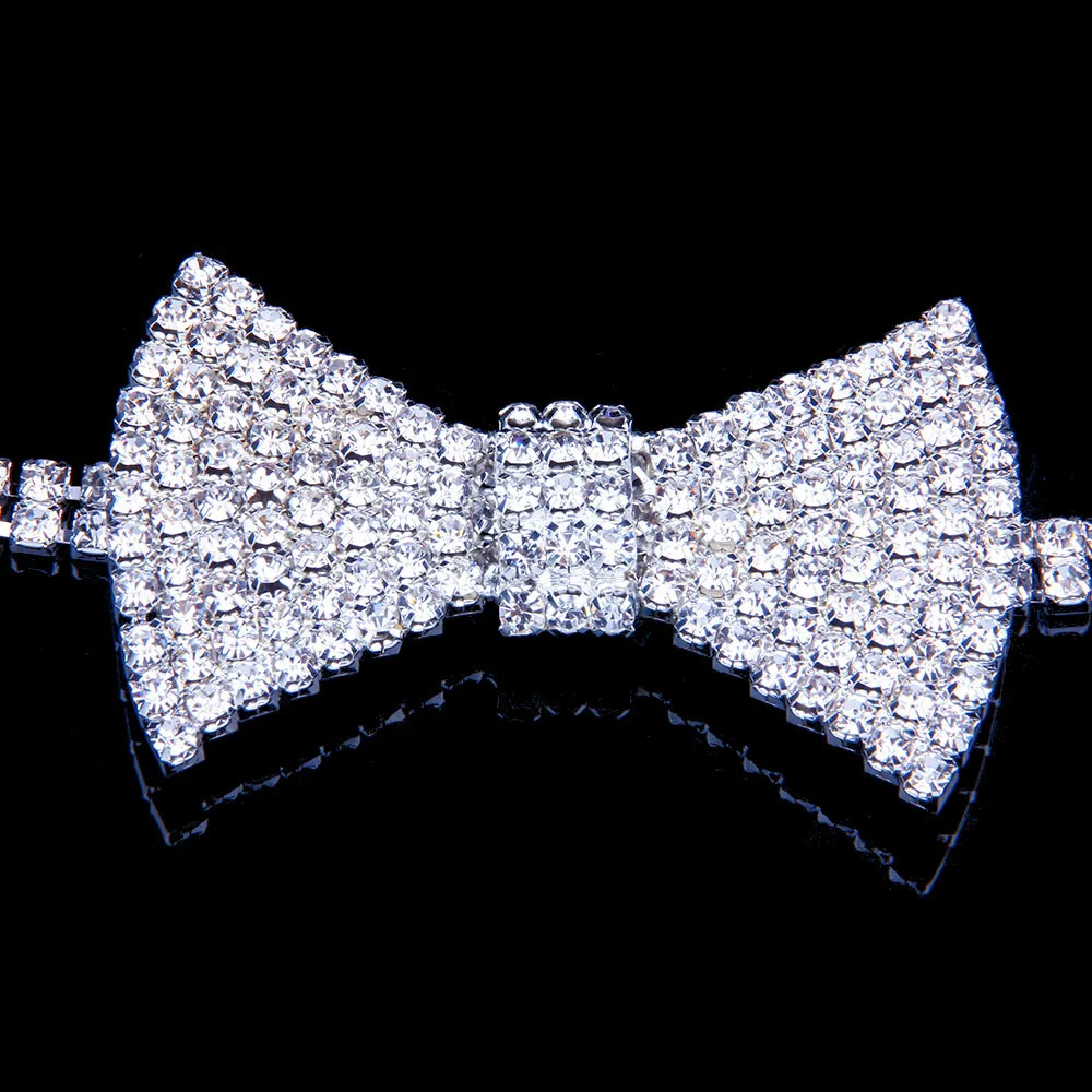 Sexy Diamond Crystal Choker Butterfly Bow Tie Necklace for Women Girl Glisten Charm Clavicle Chain Necklace Personality Jewelry
Sexy Diamond Crystal Choker Butterfly Bow Tie Necklace for Women Girl Glisten Charm Clavicle Chain Necklace Personality Jewelry