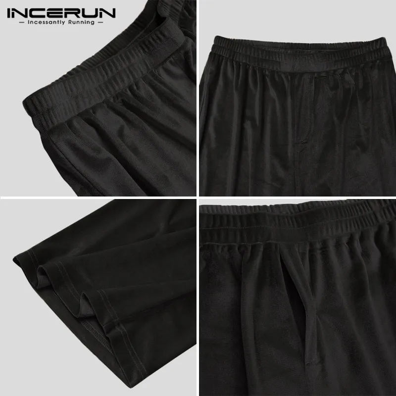Men Solid Color Pants Joggers Elastic Waist Loose 2021 Casual Straight Trousers Men Streetwear Dance Long Pants S-5XL INCERUN
Men Solid Color Pants Joggers Elastic Waist Loose 2021 Casual Straight Trousers Men Streetwear Dance Long Pants S-5XL INCERUN