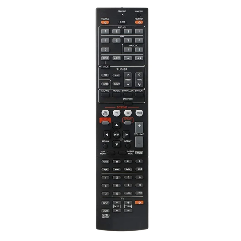 RISE-Remote Control для YAMAHA RX-V375 RX-V467 RX-V565 RX-V567 RX-V571 RX-V665 RX-V765 HTR-3066
RISE-Remote Control для YAMAHA RX-V375 RX-V467 RX-V565 RX-V567 RX-V571 RX-V665 RX-V765 HTR-3066