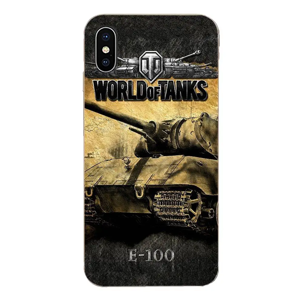 World Of Tanks игры мягкий мобильный телефон чехлы для Samsung Galaxy S3 S4 S5 мини S6 S7 S8 Edge Plus S9 S10