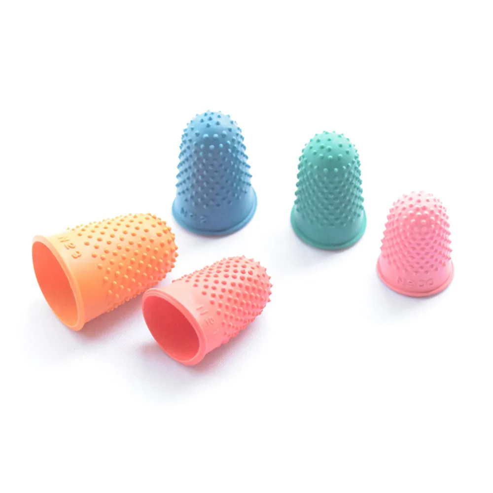 5Pcs Counting Cone Rubber Thimble Protector Sewing Quilter Finger Tip Craft Needlework Sewing Accessories Kitchen Accessories
5Pcs Counting Cone Rubber Thimble Protector Sewing Quilter Finger Tip Craft Needlework Sewing Accessories Kitchen Accessories
