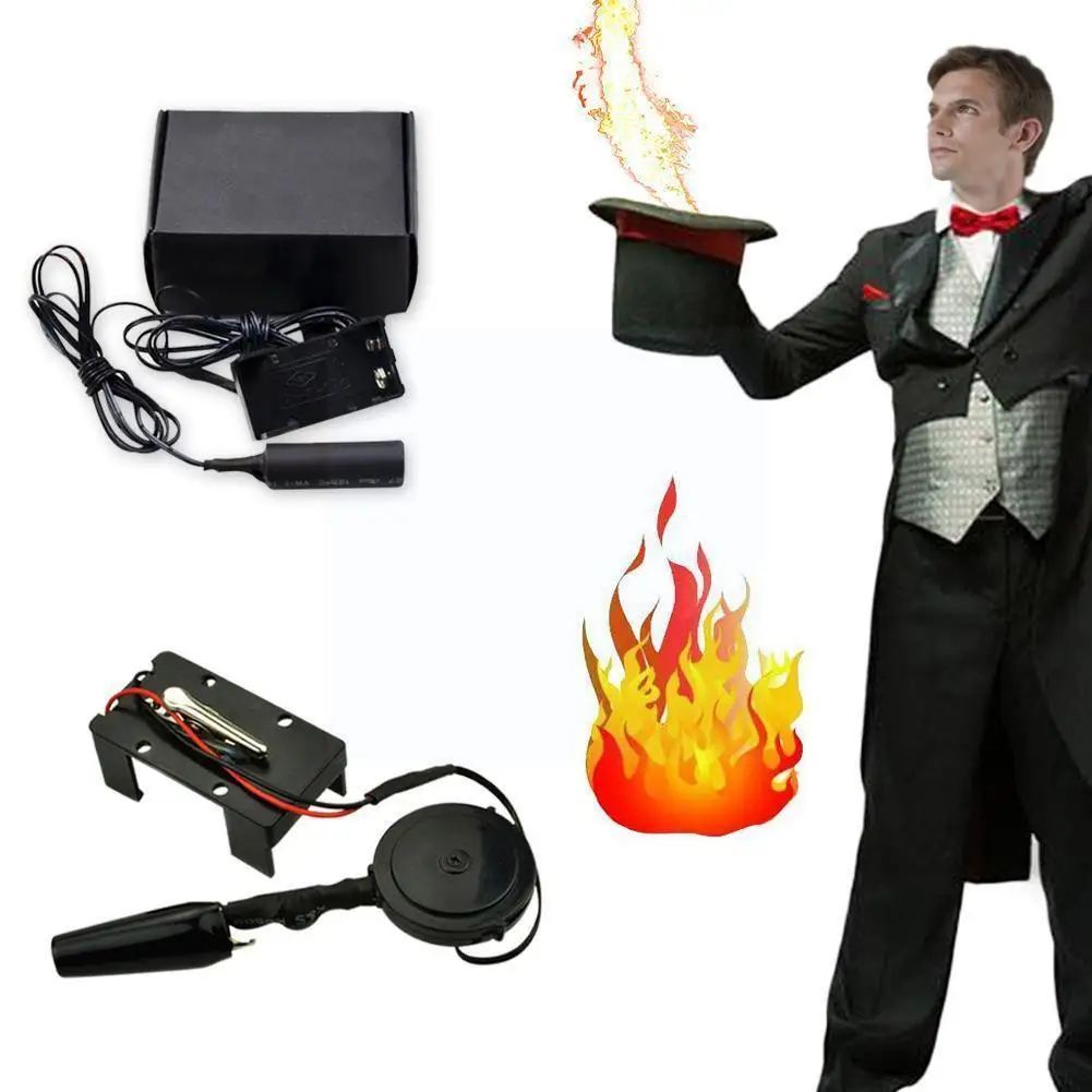 Fire Tricks Electronic Fire Ball Launcher Magic Flamethrower Stage Magic Accessories Props Trick Show Y6m9
Fire Tricks Electronic Fire Ball Launcher Magic Flamethrower Stage Magic Accessories Props Trick Show Y6m9