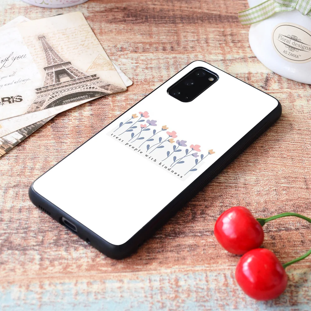 For Samsung Galaxy treat people with kindness. Soft TPU border Samsung Galaxy Case
For Samsung Galaxy treat people with kindness. Soft TPU border Samsung Galaxy Case