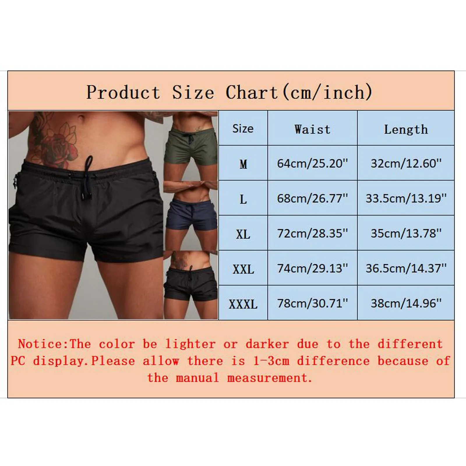 Men's Quick-drying Board Shorts Solid Color Vintage Sports Brace Shorts Beach Wear Drawstring Casual Slim Basic Trouser Homme
Men's Quick-drying Board Shorts Solid Color Vintage Sports Brace Shorts Beach Wear Drawstring Casual Slim Basic Trouser Homme