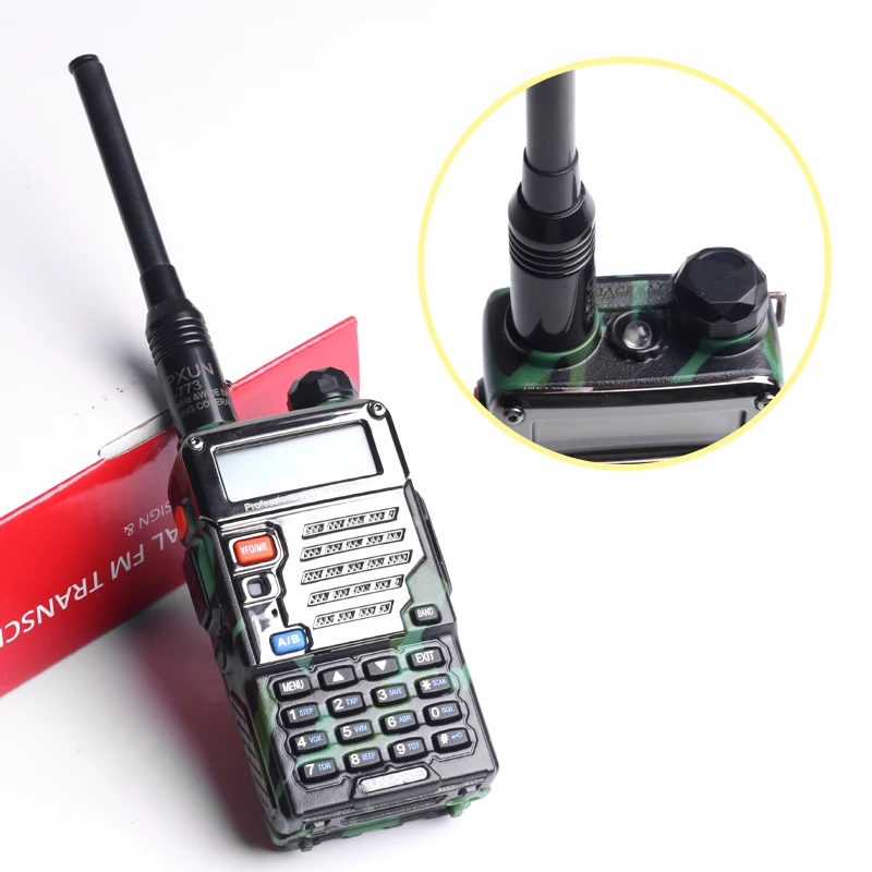 OPX 773 telescopio UV Dual band 144/430MHZ SMA femmina per Kenwoo Baofeng ,TYT,QUANSHENG,Wouxun ecc Ham CB Two way walkie talkie
OPX 773 telescopio UV Dual band 144/430MHZ SMA femmina per Kenwoo Baofeng ,TYT,QUANSHENG,Wouxun ecc Ham CB Two way walkie talkie