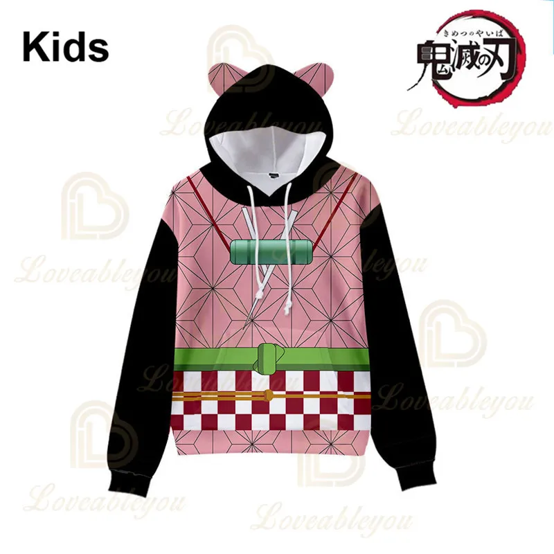 Nezuko Demon Slayer Cartoon Jacket Tops Teen Hoodies Japen Anime Kimetsu no Yaiba 3D Hoodie Men and Women Harajuku Sweatshirt
Nezuko Demon Slayer Cartoon Jacket Tops Teen Hoodies Japen Anime Kimetsu no Yaiba 3D Hoodie Men and Women Harajuku Sweatshirt