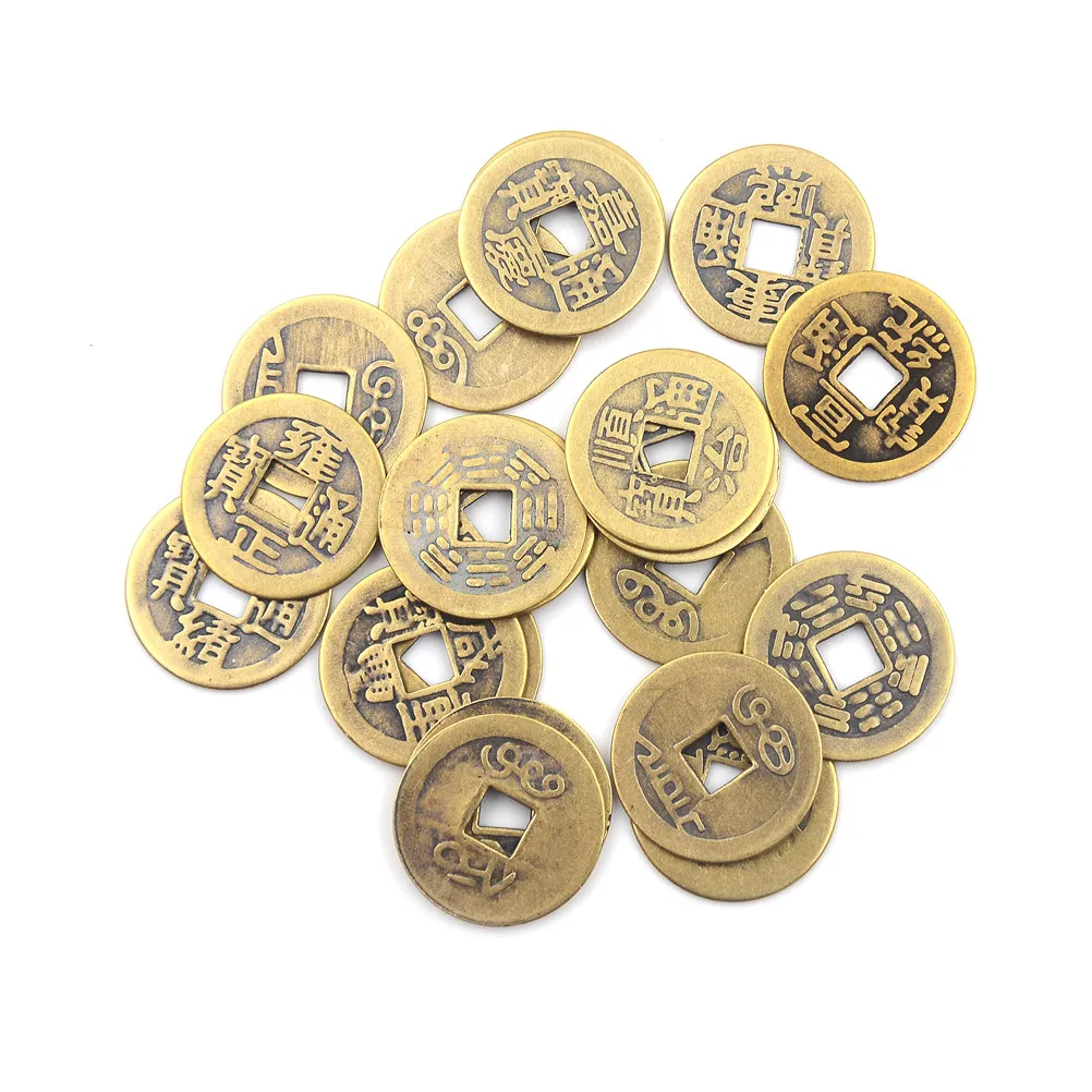 10PCS/Set Home Decor Chinese Feng Shui Coins Brass For Wealth And Success Lucky Chinese Coins
10PCS/Set Home Decor Chinese Feng Shui Coins Brass For Wealth And Success Lucky Chinese Coins