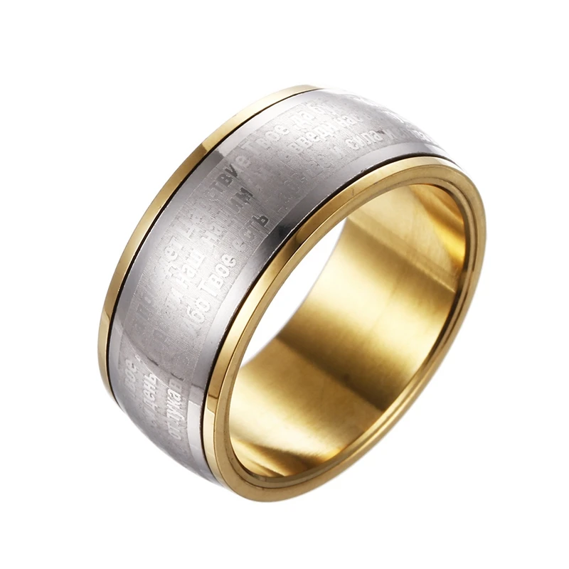 Stainless Steel Matte Rotatable Ring Men Stress Release Accessory Classic Women Wedding Band Simple Jewelry Valentine's Day Gift 
Stainless Steel Matte Rotatable Ring Men Stress Release Accessory Classic Women Wedding Band Simple Jewelry Valentine's Day Gift