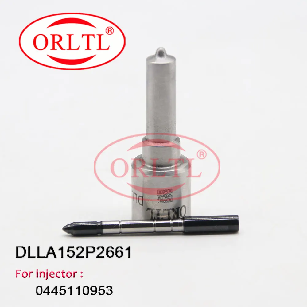 DLLA152P2661 Common Rail Injector Nozzle DLLA 152 P 2661 Black Needle Sprayer 0 433 172 661 For Bosch 0445110953
DLLA152P2661 Common Rail Injector Nozzle DLLA 152 P 2661 Black Needle Sprayer 0 433 172 661 For Bosch 0445110953