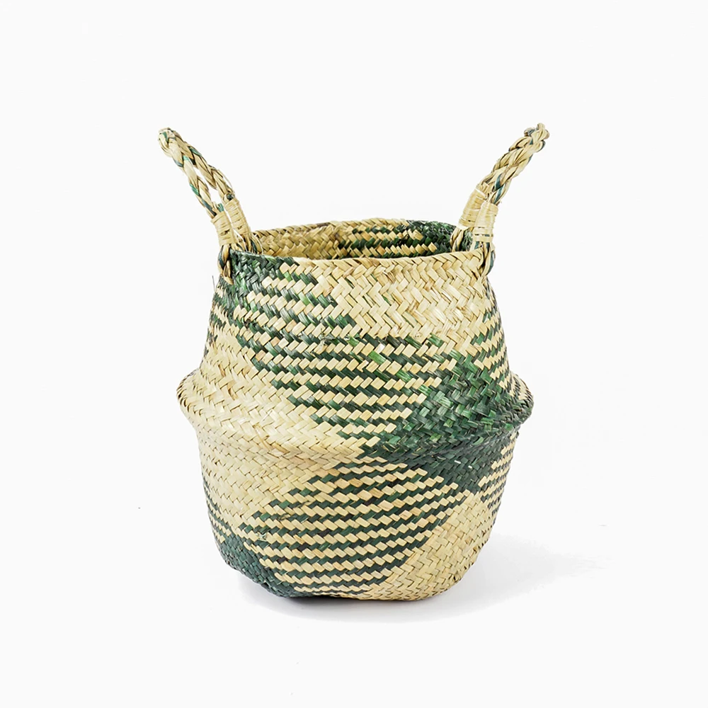 Folding Bamboo Seagrass Storage Basket Laundry Wicker Plant flower Basket Garden Pot Sundries Toys Dirty Laundry Cloth Organizer
Folding Bamboo Seagrass Storage Basket Laundry Wicker Plant flower Basket Garden Pot Sundries Toys Dirty Laundry Cloth Organizer