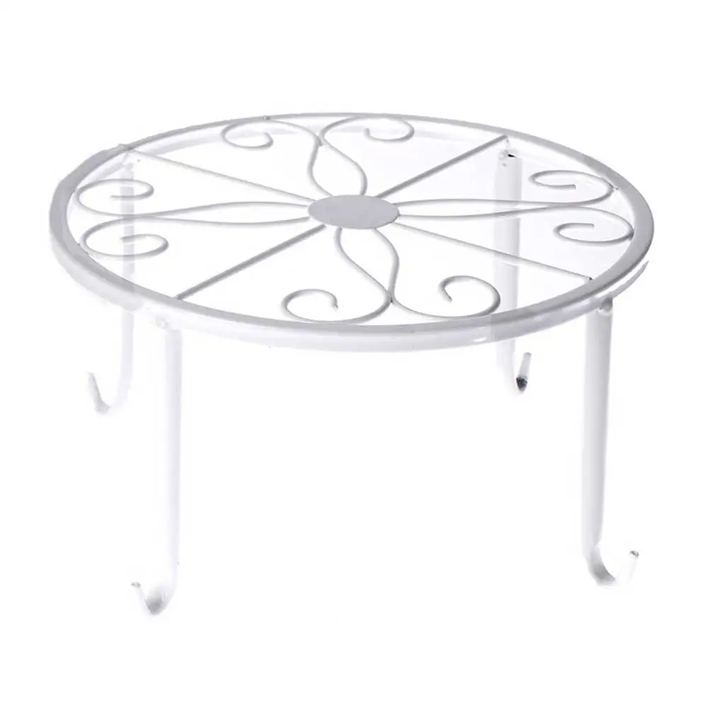 Wrought Iron Plant Stand Flower Stand Balcony Flower Pot Rack Durable Metal Round Shelf Home Garden Indoor Display Bonsai Holder
Wrought Iron Plant Stand Flower Stand Balcony Flower Pot Rack Durable Metal Round Shelf Home Garden Indoor Display Bonsai Holder