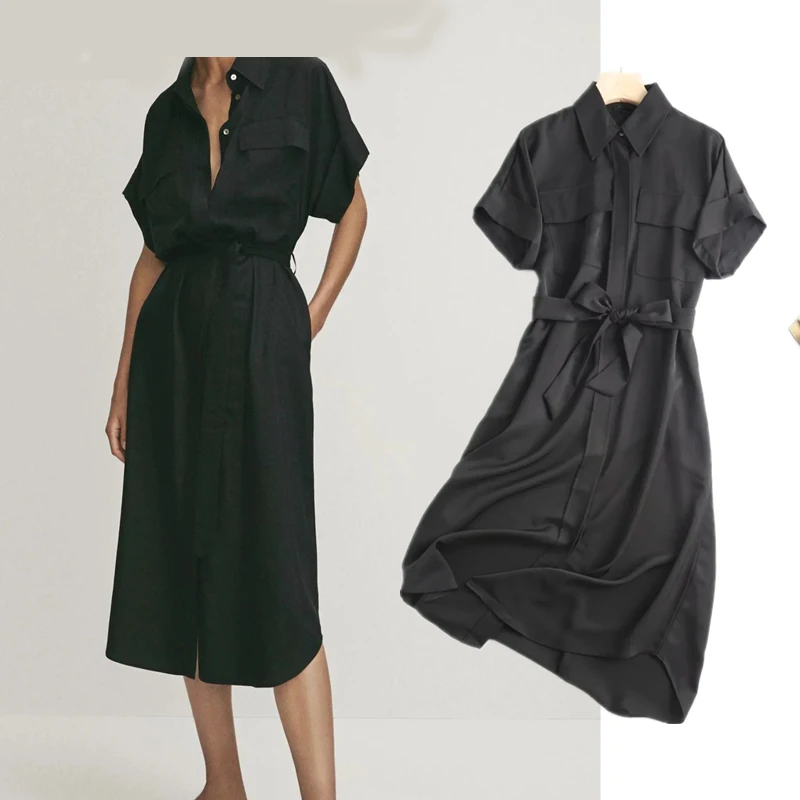 2021 Vestidos De Fiesta De Noche England Style Office Lady Black Simple Fashion Summer Dress Women Vestidos Party Dress 
2021 Vestidos De Fiesta De Noche England Style Office Lady Black Simple Fashion Summer Dress Women Vestidos Party Dress