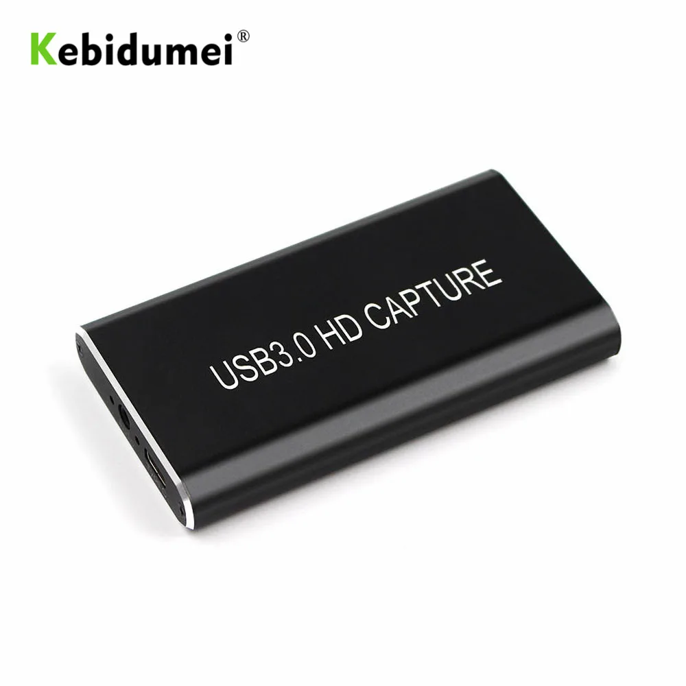 USB 3 0 видеозахват HDMI совместим с Type C 1080P HD 60fps игровой адаптер для ТВ ПК PS4 Live Windows Linux