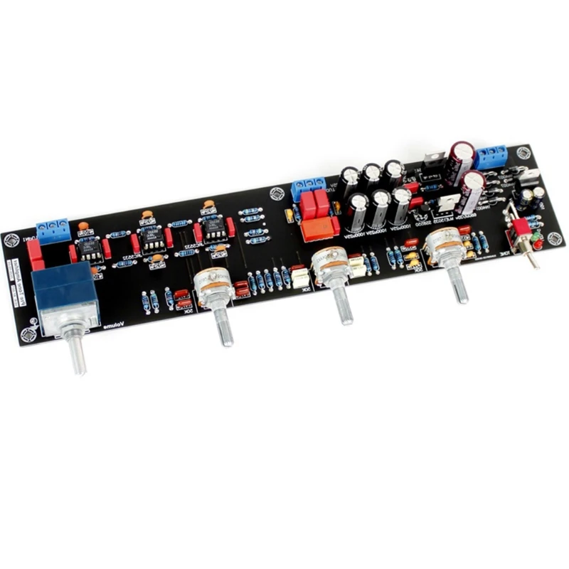 JRC5532 Preamp Amplifier Audio Tone Control Preamplifier Board Preamplificador with Treble Bass Volume Adjustment
JRC5532 Preamp Amplifier Audio Tone Control Preamplifier Board Preamplificador with Treble Bass Volume Adjustment
