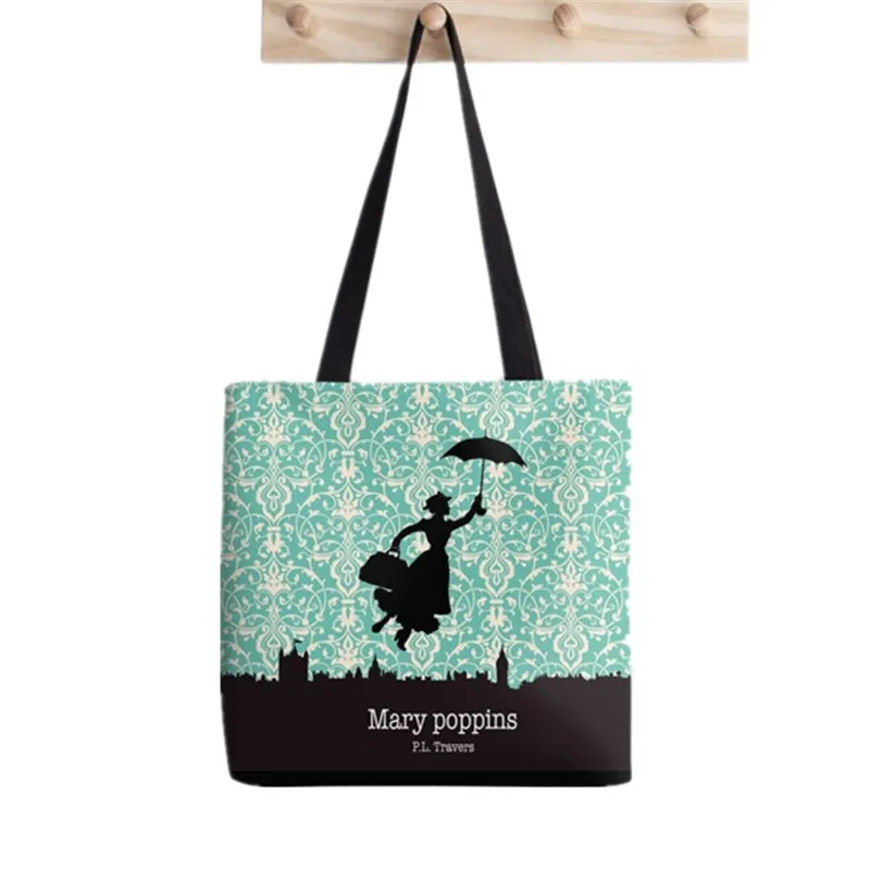 2021 Shopper Mary Poppins Umbrella Painted Tote Bag women Harajuku shopper handbag girl Shoulder shopping bag Lady Canvas Bag
2021 Shopper Mary Poppins Umbrella Painted Tote Bag women Harajuku shopper handbag girl Shoulder shopping bag Lady Canvas Bag