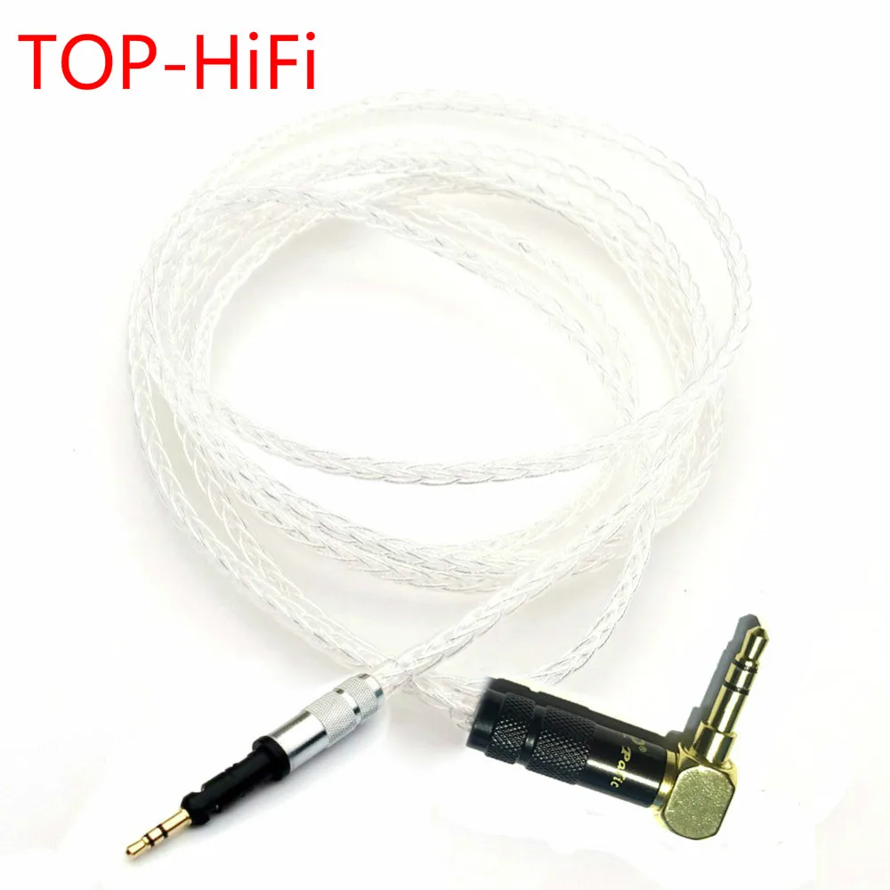 TOP-HiFi DIY 8 Cores Single Crystal Copper Silver Plated Audio Upgraded Cable Wire For HD8DJ HD7DJ HD6DJ Headphones
TOP-HiFi DIY 8 Cores Single Crystal Copper Silver Plated Audio Upgraded Cable Wire For HD8DJ HD7DJ HD6DJ Headphones