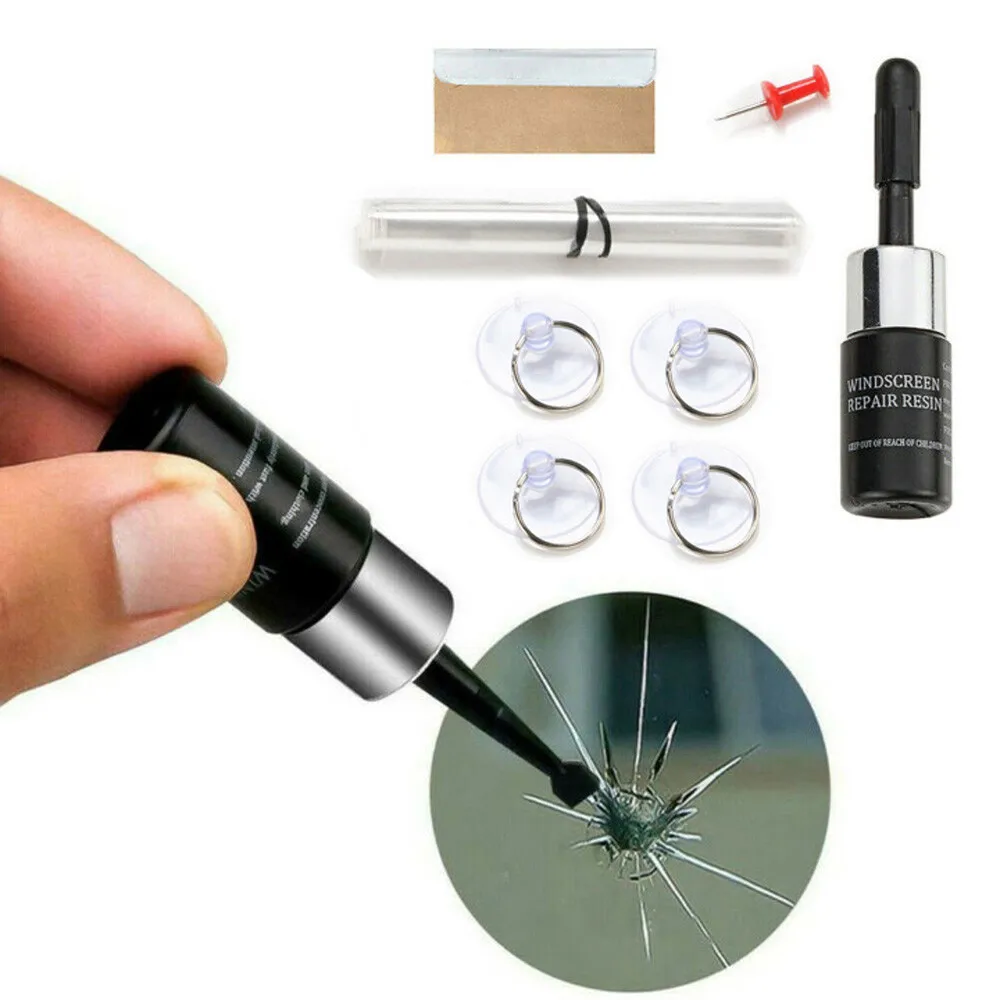 New Car Windshield Repair Tool DIY Car Window Repair Tools Window Glass Curing Glue Auto Glass Scratch Crack Restore Kit
New Car Windshield Repair Tool DIY Car Window Repair Tools Window Glass Curing Glue Auto Glass Scratch Crack Restore Kit