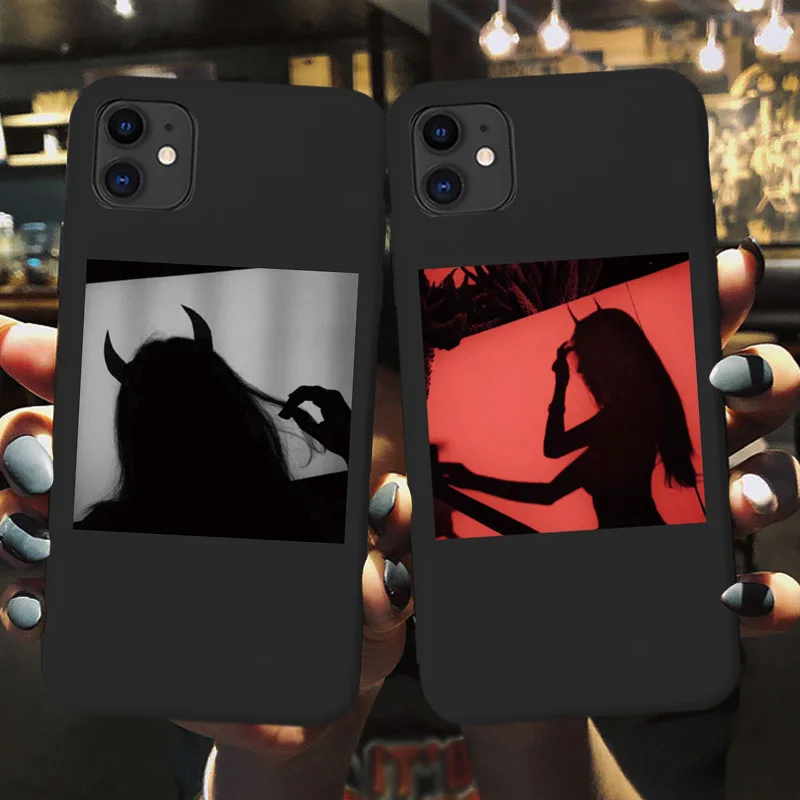 Sexy girl Soft silicone women Phone Case for iPhone X 6 6S Plus 7 8 Plus XR XS MAX 11 12 Pro Max SE2020 Lovely Devil Cover Coque 
Sexy girl Soft silicone women Phone Case for iPhone X 6 6S Plus 7 8 Plus XR XS MAX 11 12 Pro Max SE2020 Lovely Devil Cover Coque