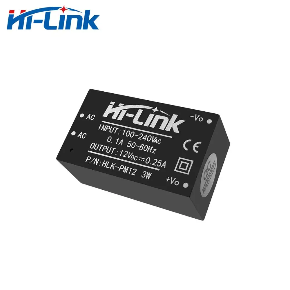 Бесплатная доставка 15 шт./лот AC DC 220V в 12V 3W интеллигентая (ый) изолированного