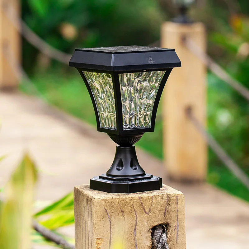 Outdoor Solar Post Lamp Waterproof Warm Color Touch Control Aluminum Material Garden Gate Pillar Light
Outdoor Solar Post Lamp Waterproof Warm Color Touch Control Aluminum Material Garden Gate Pillar Light